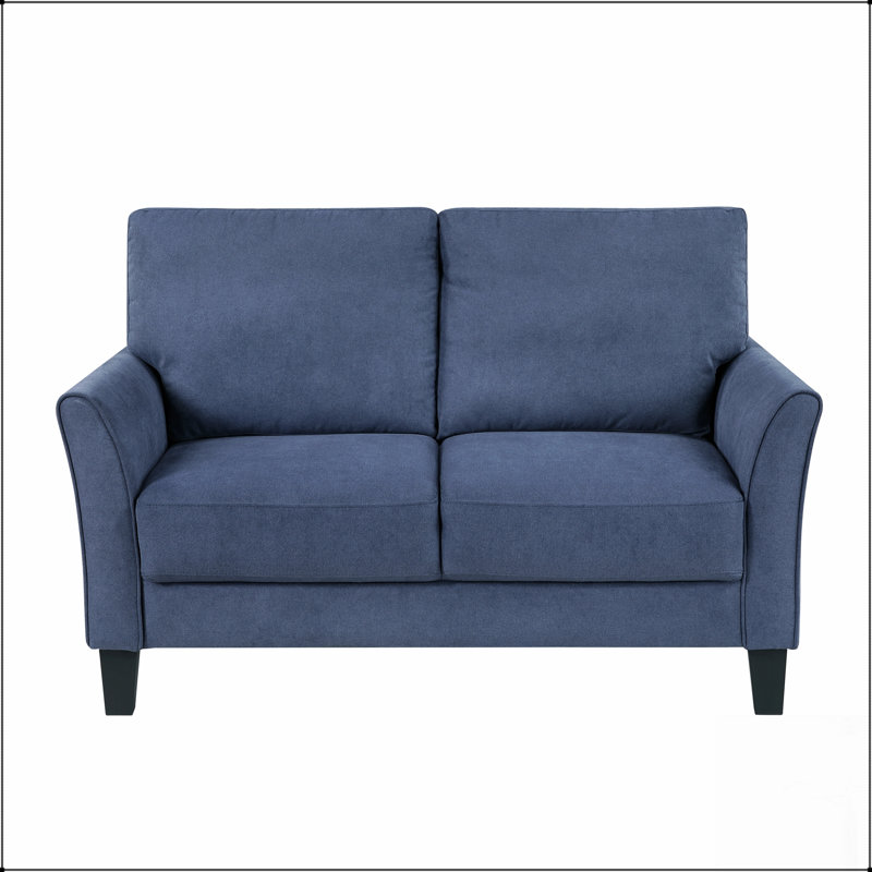 Causeuse rembourrée Modern Modern, Bleu