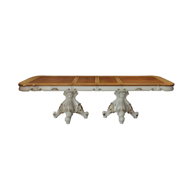 Bedwell Cherry Oak Rectangular Extendable Dining Table