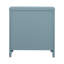Table de chevet 3 tiroirs Dwaine, l 22 po, bleu ardoise-1843954228