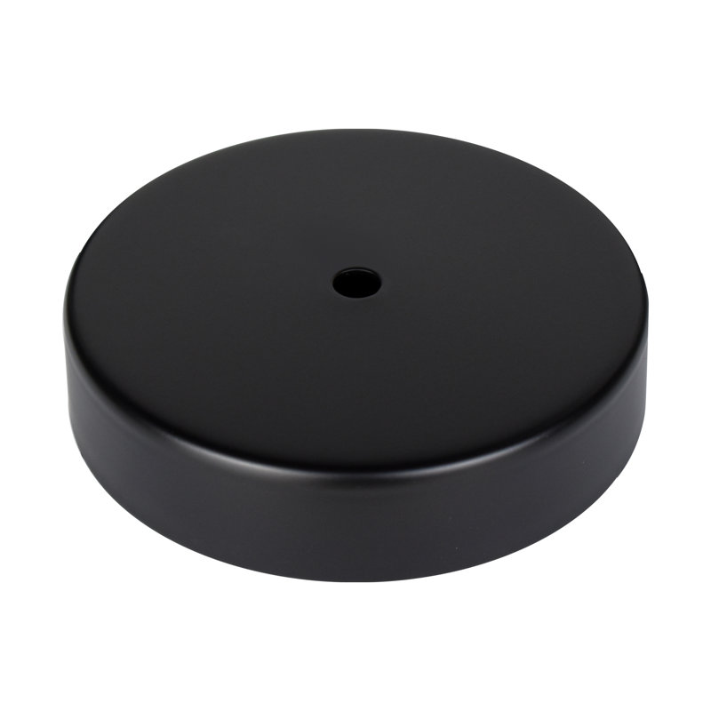 Reflection Moon 1 Pendant Light, Black, Frosted White