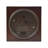 QXE064BLH Desk & Table Clock, Brown