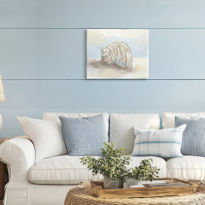 Design de plaque murale coquillage incurvé par Jetty Home, LLC