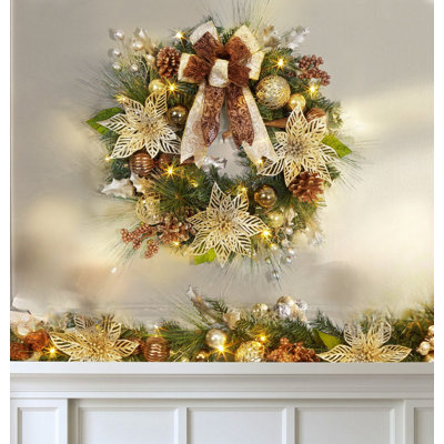 Faux 61cm Wreath