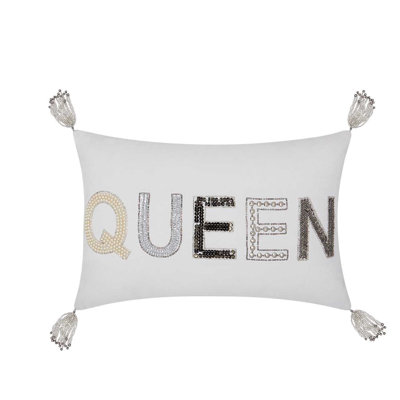  Coussin en coton «Queen»