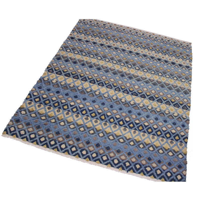 Tapis bleu Maderos