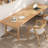 Burlywood Rectangular Solid Wood desk-1108170002