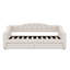 Upholstered Daybed With LED Belt And 2 Drawers-114217072