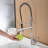 24.8" Modern 2-Function Single Handle Pull Down Kitchen Faucet With Pot Filler-128966328