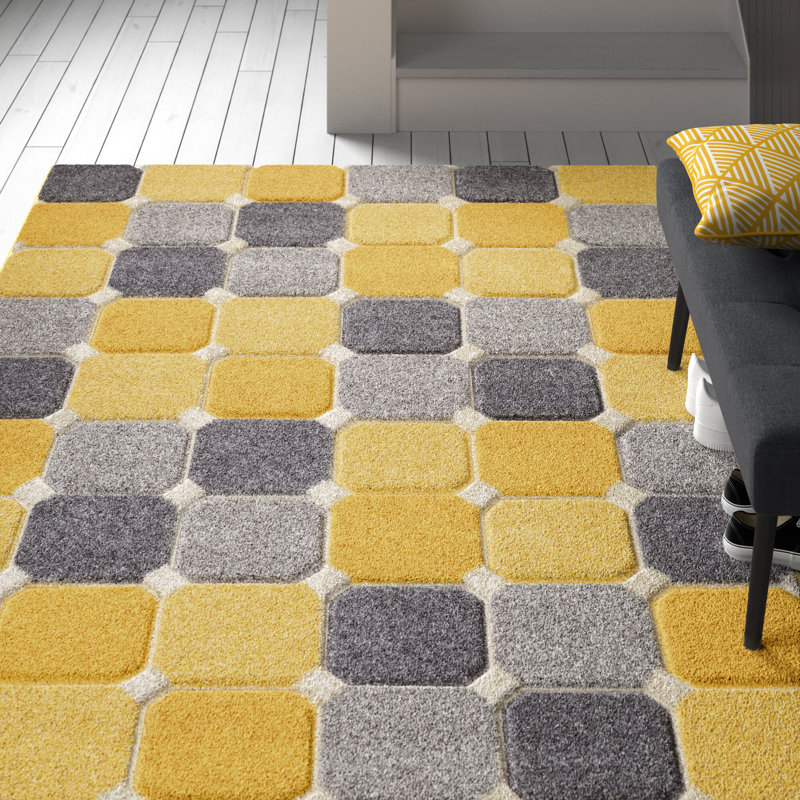 Enoch Geometric Area Rug, Rectangle 160 x 230cm