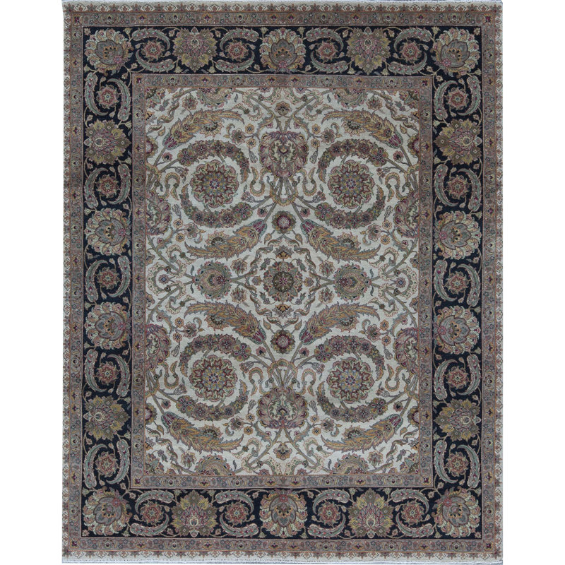 Mountain King Wool Oriental Area Rug, Rectangle 7'10" x 9'10"