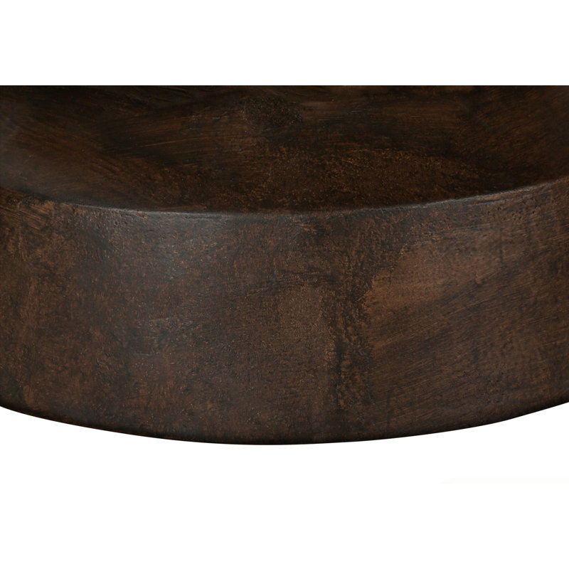 Table d'appoint d'extérieur moderne 25 "h, Noyer