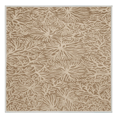  Tapis hawaïen lavable à motifs coraux