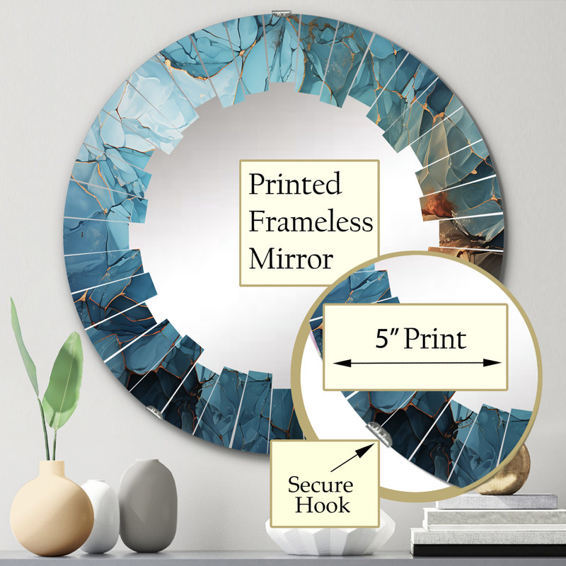 Baytown Circle Mirror, 24" x 24"
