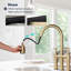 Robinet de cuisine Bridge avec douchette extractible