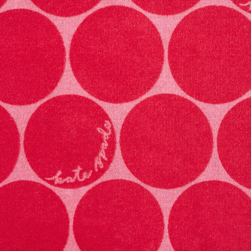 Loop And Dot Kitchen Towel Set, Red