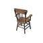 Chaise avec accoudoirs en bois massif Wyton Wyton-1843778457