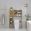 Armoire de rangement au-dessus de la toilette 6Tier