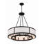 Lustre forgé 8 lumières Lavonte