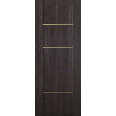 Dalle de porte standard préfinie en bois manufacturé Avon 01 4H