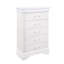 Commode verticale à 5 tiroirs avec éclairage décoratif DEL