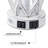 ChenJoss 23" Table Lamp Set With Night Light And USB Ports, suitable for bedrooms, living rooms, desks, and offices