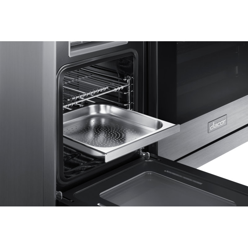 48" Pro-Range 6 Burners with Griddle, Contemporary, NG/LP, Silver Stainless