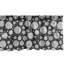 Cantonnière Ambesonne Aztec, lot de 2 zigzags à chevrons style grunge noir et blanc