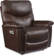 James Leather Match Power Rocking Recliner with Power Headrest