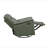 Rem Swivel Glider Manual Reclining Chair, Green Top Grain Leather-119044020