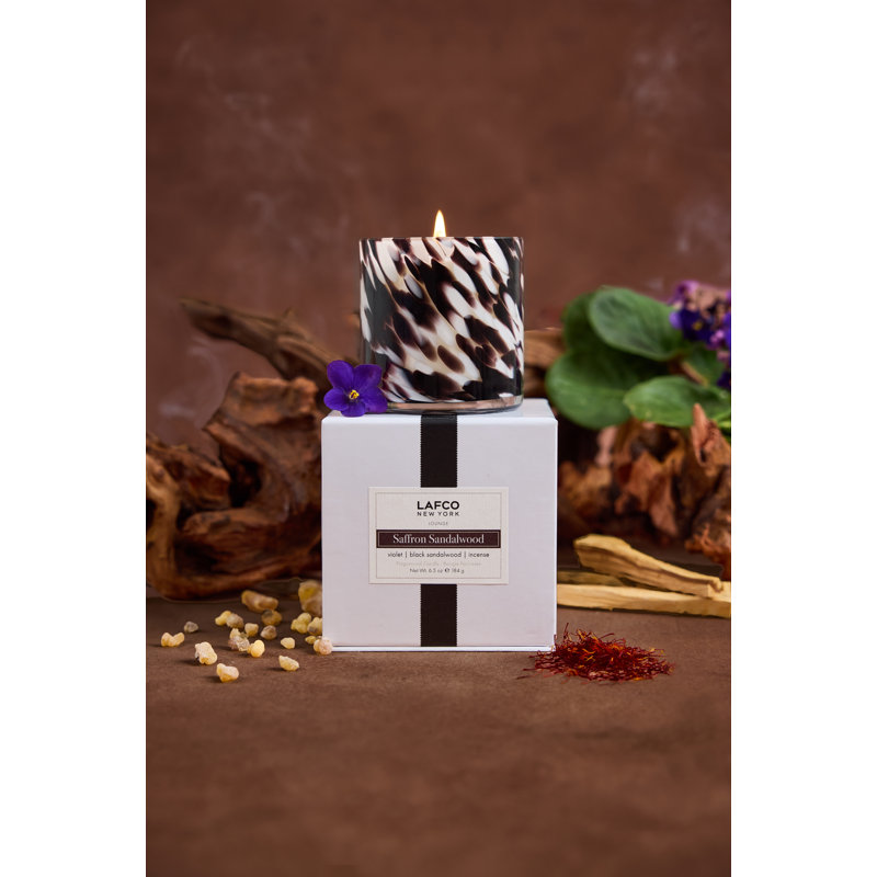 Saffron Sandalwood Classic Candle