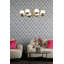 Baile 8 - Light Brass Pendant