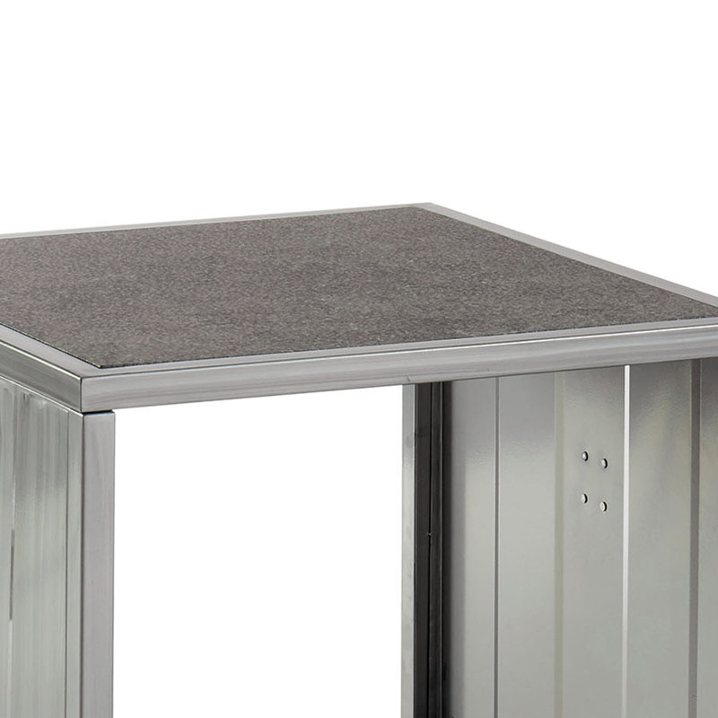 Table de bout avec rangement de chariot Mcglynn
