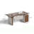 70.87"Minimalist Brown Rectangular Office Desk-1450839654