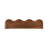 Alezar Mango Wood Wavy Floating Shelves-175061141
