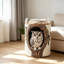 Panier de rangement matelassé à linge avec poignées, style bohème, pliable. Panier de rangement multifonctionnel pour vêtements.-682965276