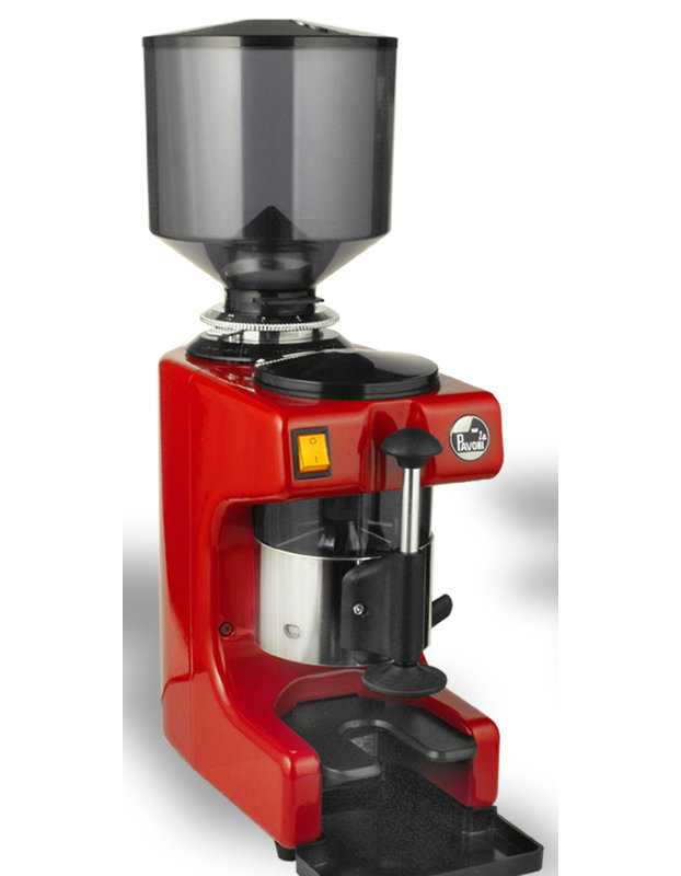 La Pavoni Electric Flat Burr Coffee Grinder, Ruby