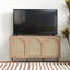 Buffet avec portes réglables en rotin l 56 po Castyn-1451367375