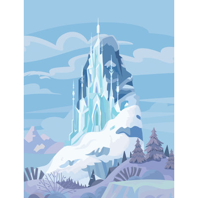 Disney Frozen Castle Peel and Stick Mural