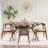 Chesaning 4 - Person Four Leg Dining Set-642644821-642644824