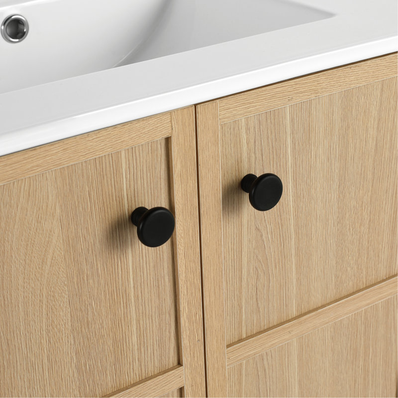 Meuble-lavabo autoportant 24 po Oak