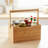 Bamboo Rectangle Flatware Caddy