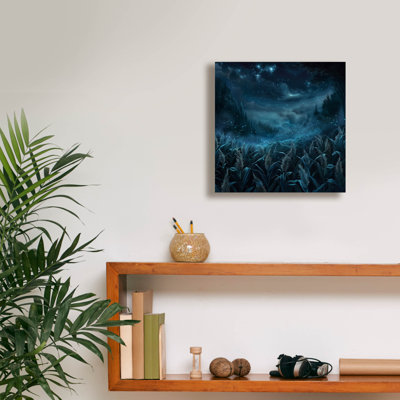 «Epic Graffiti» «Starry Field» par r3darch0n, art mural sur toile, 12 po x 12 po