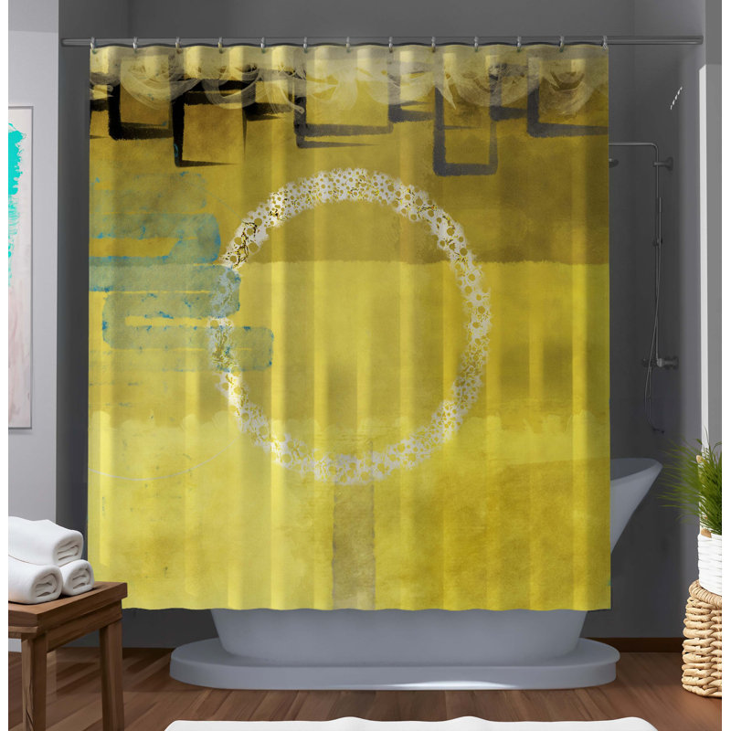 Rideau de douche abstrait Keadrian