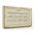 Gold Framed Canvas selected