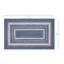 Tapis bleu tressé Birt Whistle-1493864669