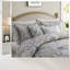 Luxurious Cotton Bedding Sets, Elegant Grey Damask Design For Home Comfort