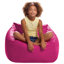 Fauteuil à billes avec siège structuré pour enfants, adolescents et adultes, fauteuil à billes confortable pour jouer, lire et regarder la télévision, fauteuil Coronado, plusieurs couleurs et tissus