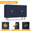 47.8'' Modern Sideboard Cabinet with 4 Embossed Pattern Doors for Kitchen, Living Room-1043984506
