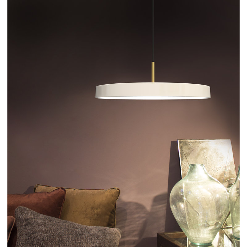Ivan 1 - Light LED Single Pendant, White