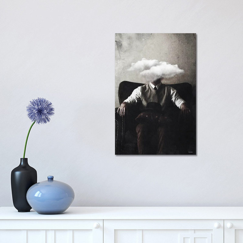 Overthinking by Underdott Art - Wrapped Canvas Print, 30.48 cm H x 45.72 cm W